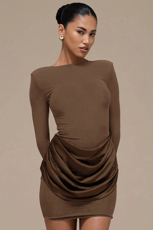 Ruched Bodycon Dress
