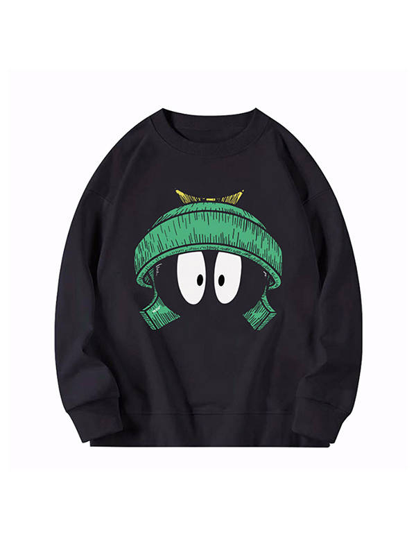 Hip Hop Round Neck Long Sleeves Sweaters
