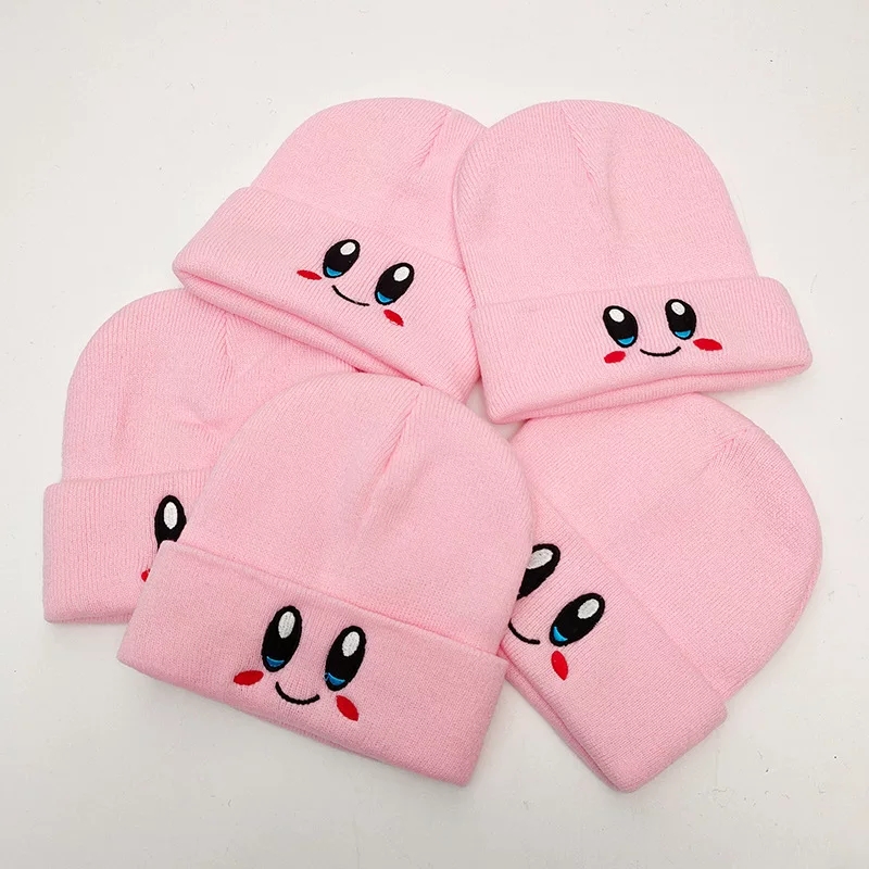Cute Pink Japanese Anime Cartoon Cosplay Knit Hat Beanie