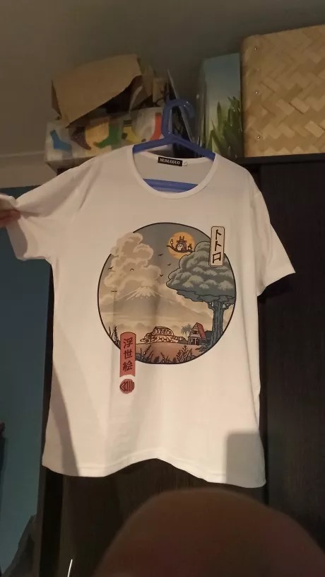Cute Anime Japanese Cartoon Print Graphic Casual Short Sleeve T-Shirt