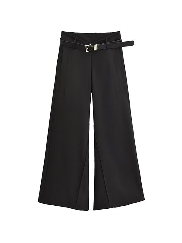 Street Trumpet Wide Leg Tailored Pants
