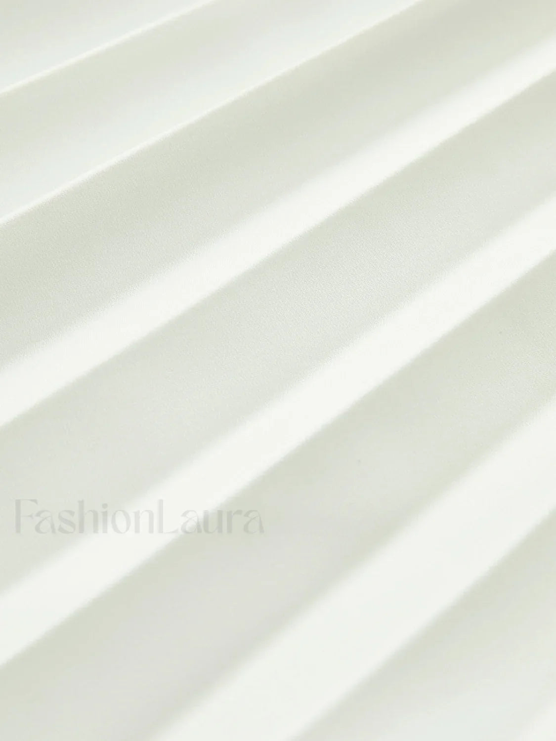 Pleated Strapless Split Dress