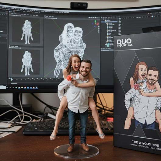 Personalized 3D Figurine from Your Photo Valentine's Day Gift