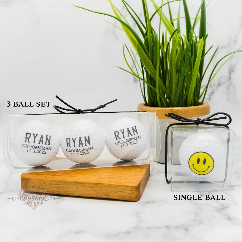 Custom Golf Balls Dad Golf Ball First Fathers Day Golf Balls Fathers Day Gifts