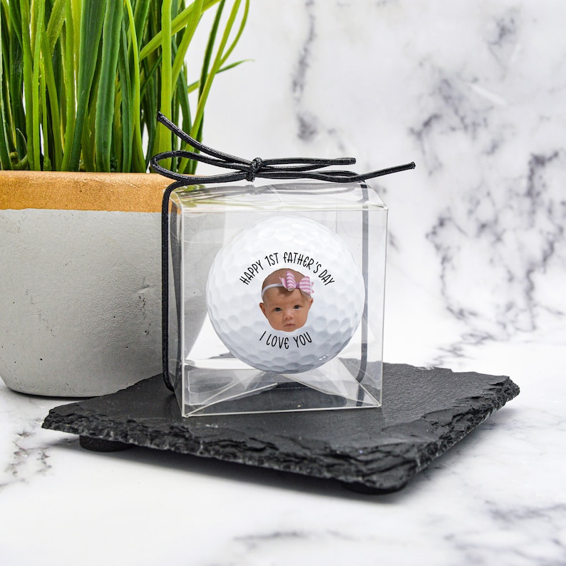 Custom Golf Balls Dad Golf Ball First Fathers Day Golf Balls Fathers Day Gifts