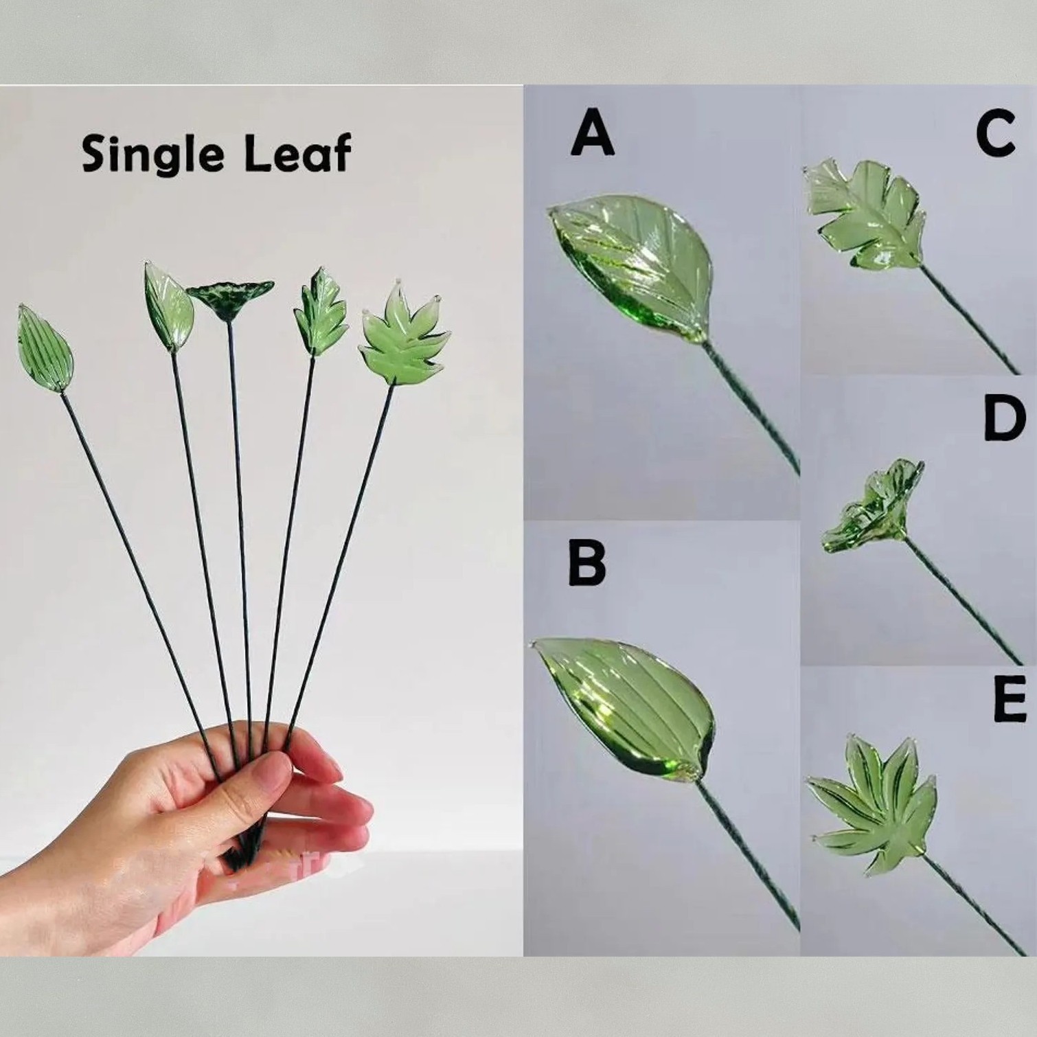 Custom Grandma's Garden Birth Flower Vase With Grandchildren Name For Mother's Day Gift(With Glass Flowers) FHC51044