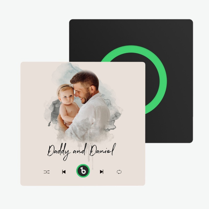 Custom Music Fridge Magnet New 4.0 Upgrade Music Wall Photo Sticker That Plays Music Without Cell Phone Multiple Styles Couple Gifts FHC51128