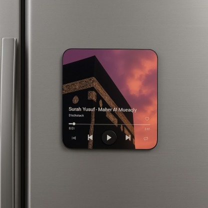 Personalized Song Fridge Magnet FHC51138