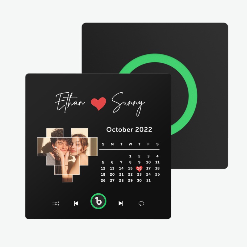 Custom Music Fridge Magnet New 4.0 Upgrade Music Wall Photo Sticker That Plays Music Without Cell Phone Multiple Styles Couple Gifts FHC51128