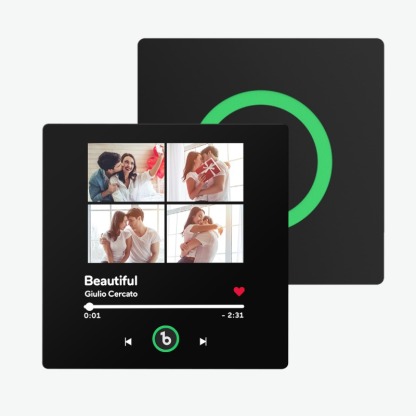 Custom Music Fridge Magnet New 4.0 Upgrade Music Wall Photo Sticker That Plays Music Without Cell Phone Multiple Styles Couple Gifts FHC51128