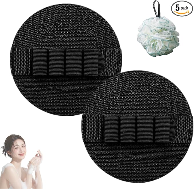 Vivanchor Exfoliating Bath Glove, Exfoliating Gloves for Shower, No Pain Exfoliating Bath Scrubber Glove,Quick-Dry Exfoliator Glove for Bath, Shower, Arms, Legs, Elbows & Feet (1pcs)