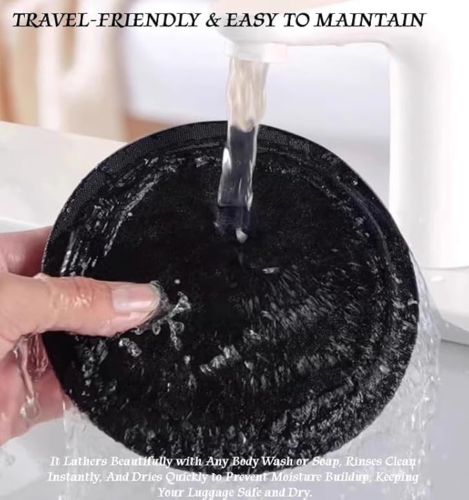 Vivanchor Exfoliating Bath Glove, Exfoliating Gloves for Shower, No Pain Exfoliating Bath Scrubber Glove,Quick-Dry Exfoliator Glove for Bath, Shower, Arms, Legs, Elbows & Feet (1pcs)