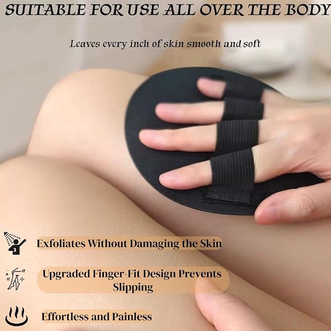 Vivanchor Exfoliating Bath Glove, Exfoliating Gloves for Shower, No Pain Exfoliating Bath Scrubber Glove,Quick-Dry Exfoliator Glove for Bath, Shower, Arms, Legs, Elbows & Feet (1pcs)