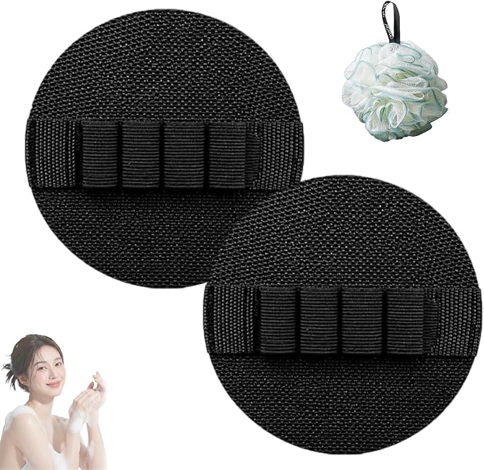 Vivanchor Gentle Exfoliating Shower Gloves, Quick Dry No Pain Body Scrubber for Arms Legs Elbows Feet, 5 Pack