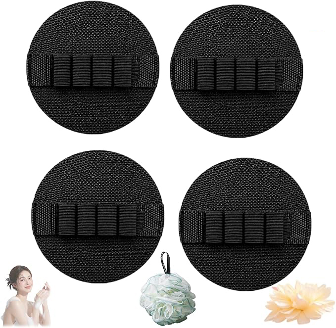 Vivanchor Gentle Exfoliating Shower Gloves, Quick Dry No Pain Body Scrubber for Arms Legs Elbows Feet, 5 Pack