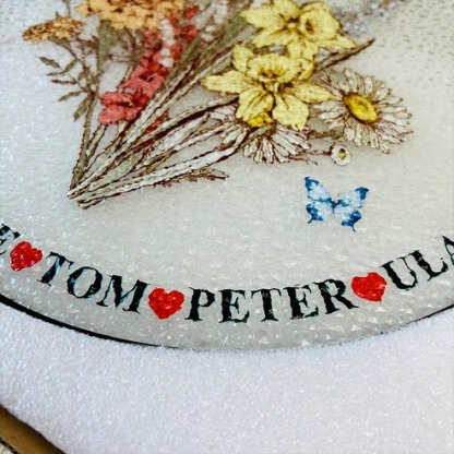 ersonalized Mom's Garden Birth Flower Stained Glass Suncatcher Mother's Day Gift FHC51063