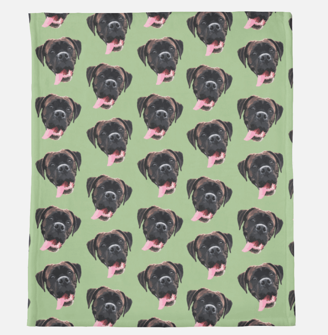 Custom Pet Fleece Blanket