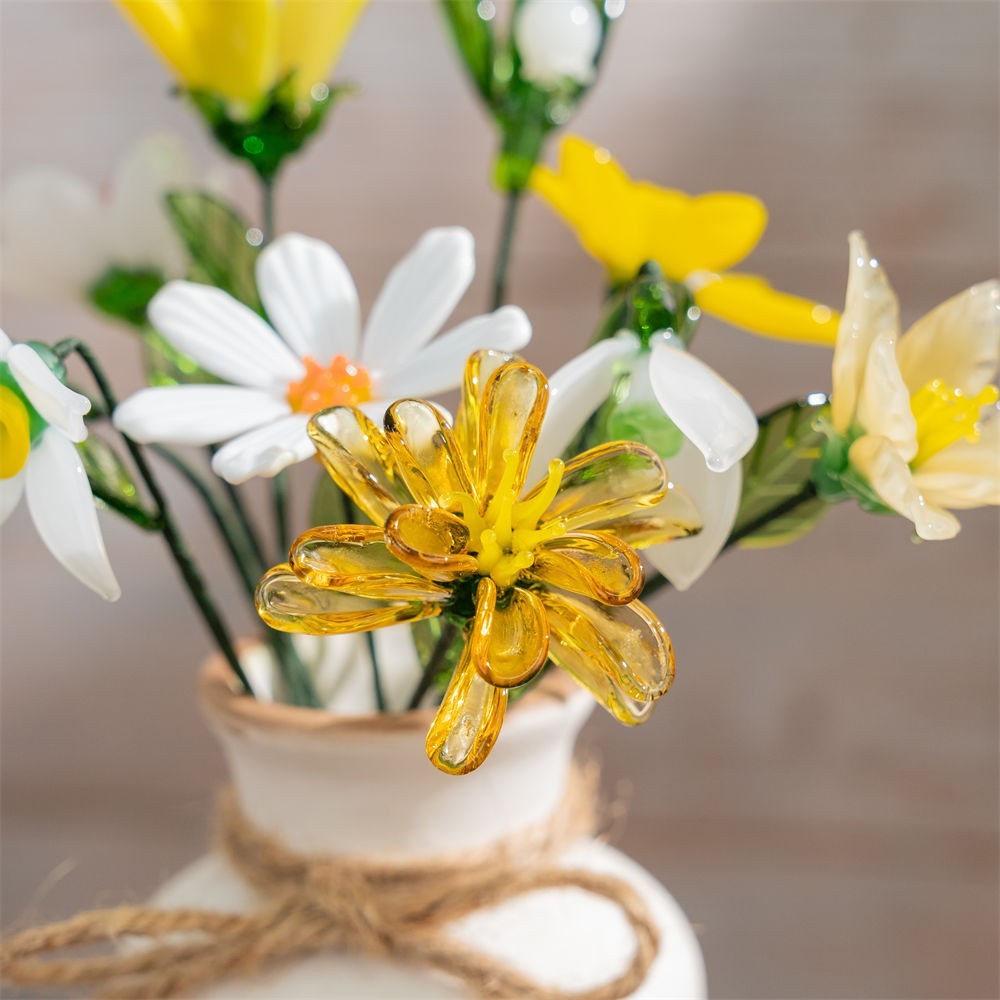 Custom Grandma's Garden Birth Flower Vase With Grandchildren Name For Mother's Day FHC51044 Gift