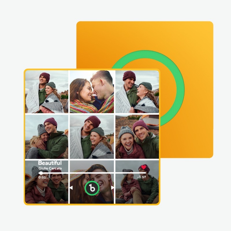 Custom Music Fridge Magnet New 4.0 Upgrade Music Wall Photo Sticker That Plays Music Without Cell Phone Multiple Styles Couple Gifts FHC51128