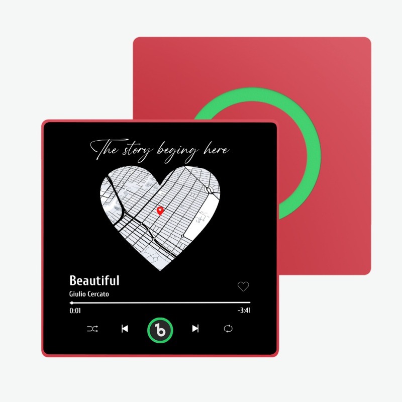 Custom Music Fridge Magnet New 4.0 Upgrade Music Wall Photo Sticker That Plays Music Without Cell Phone Multiple Styles Couple Gifts FHC51128