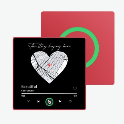 Custom Music Fridge Magnet New 4.0 Upgrade Music Wall Photo Sticker That Plays Music Without Cell Phone Multiple Styles Couple Gifts FHC51128