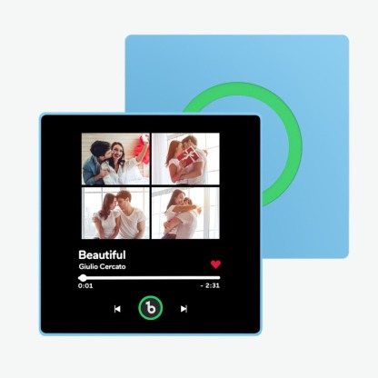 Custom Music Fridge Magnet New 4.0 Upgrade Music Wall Photo Sticker That Plays Music Without Cell Phone Multiple Styles Couple Gifts FHC51128