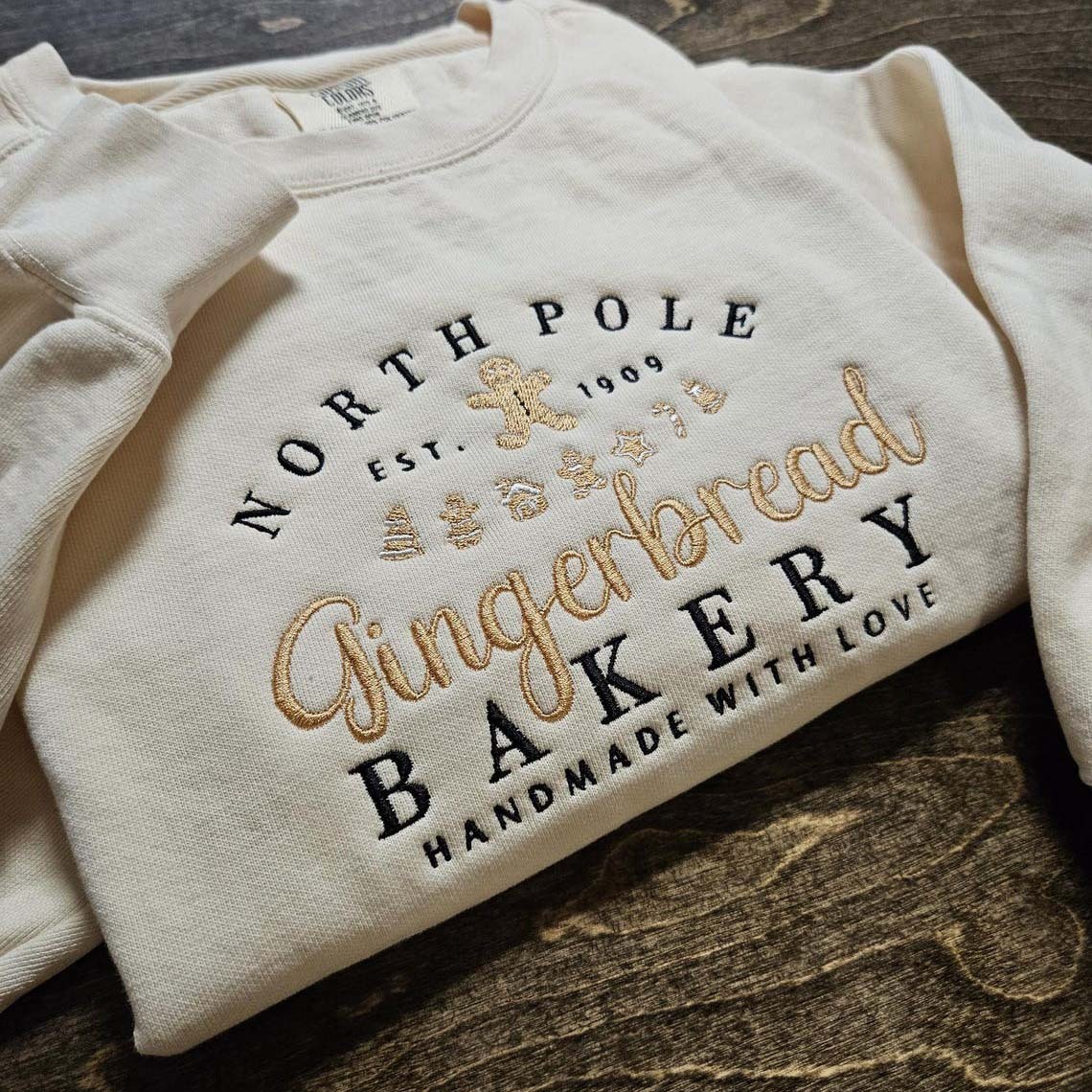 Christmas GINGERBREAD BAKERY Crewneck Sweatshirts Christmas Sweater HCMD0362