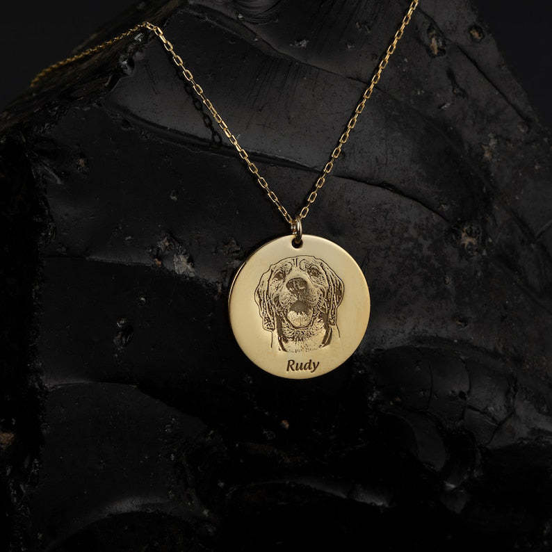 Personalized Pet Jewelry for Dog Mom Pet Memorial Jewelry