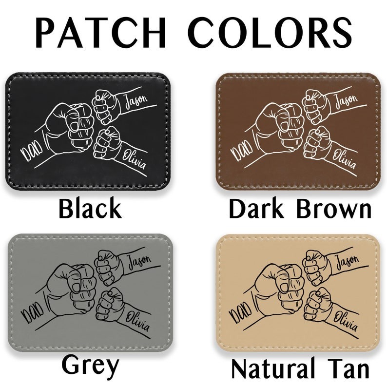 Dad Fist Bump Hat Personalized Dad Hat Father’s Day Gift From Kids FHC51096