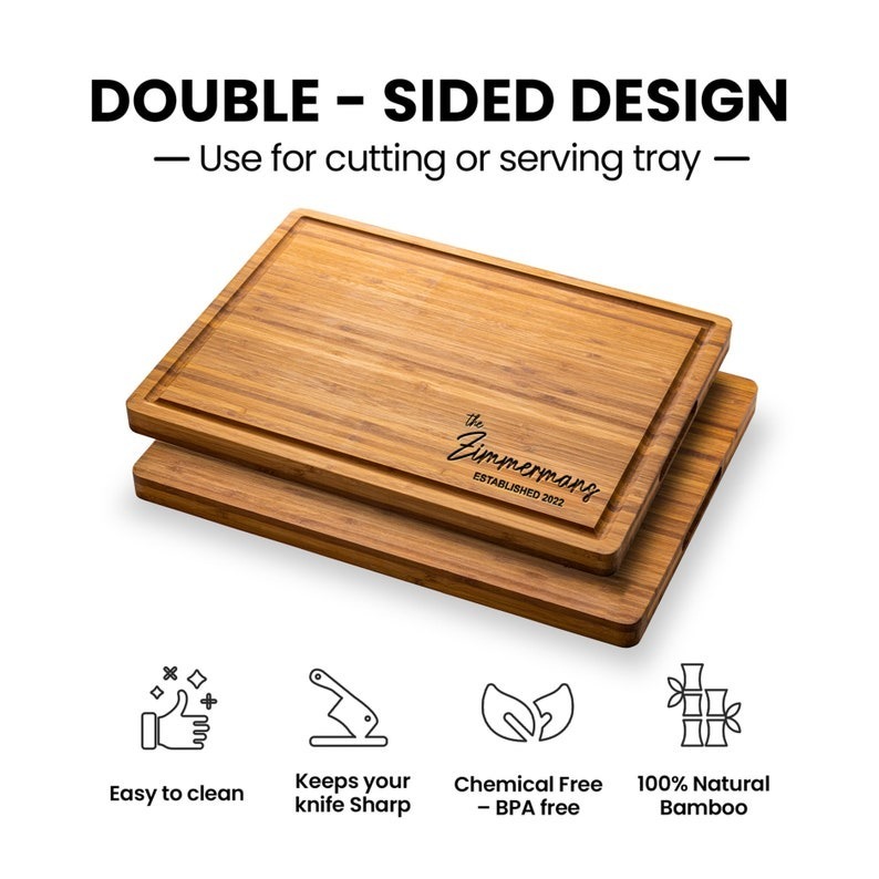 Personalized Cutting Board Engraved Engagement Present Unique Housewarming Gift FHC51117
