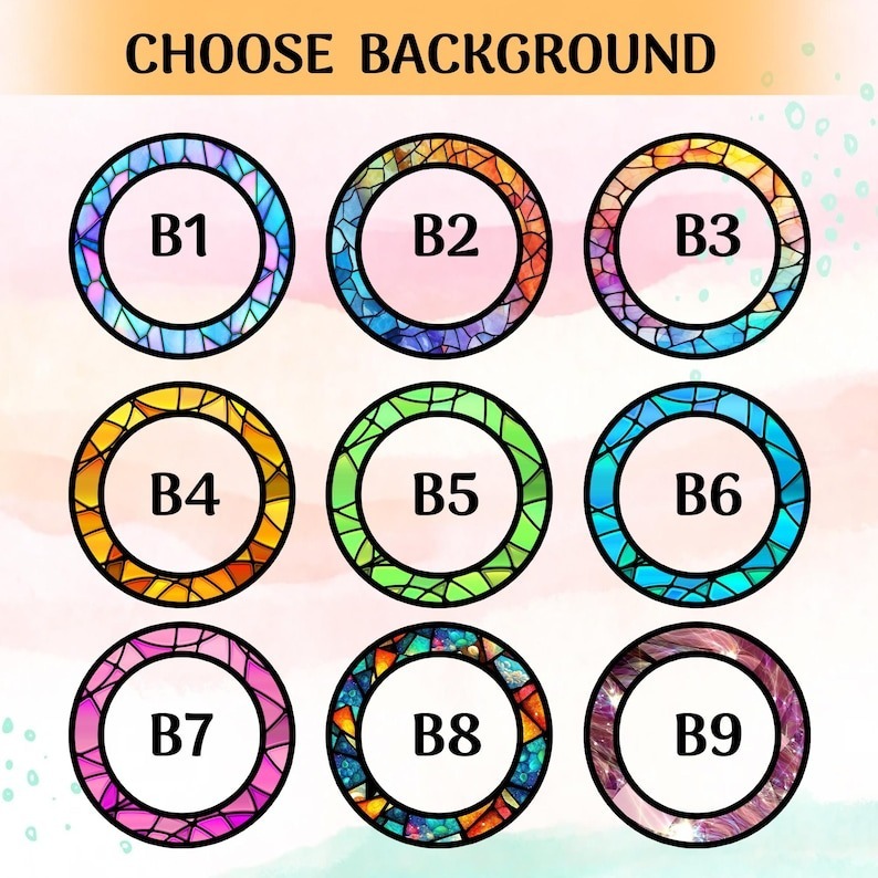 Custom Pet Portrait Stained Glass Suncatcher Sympathy Gifts HET0220H