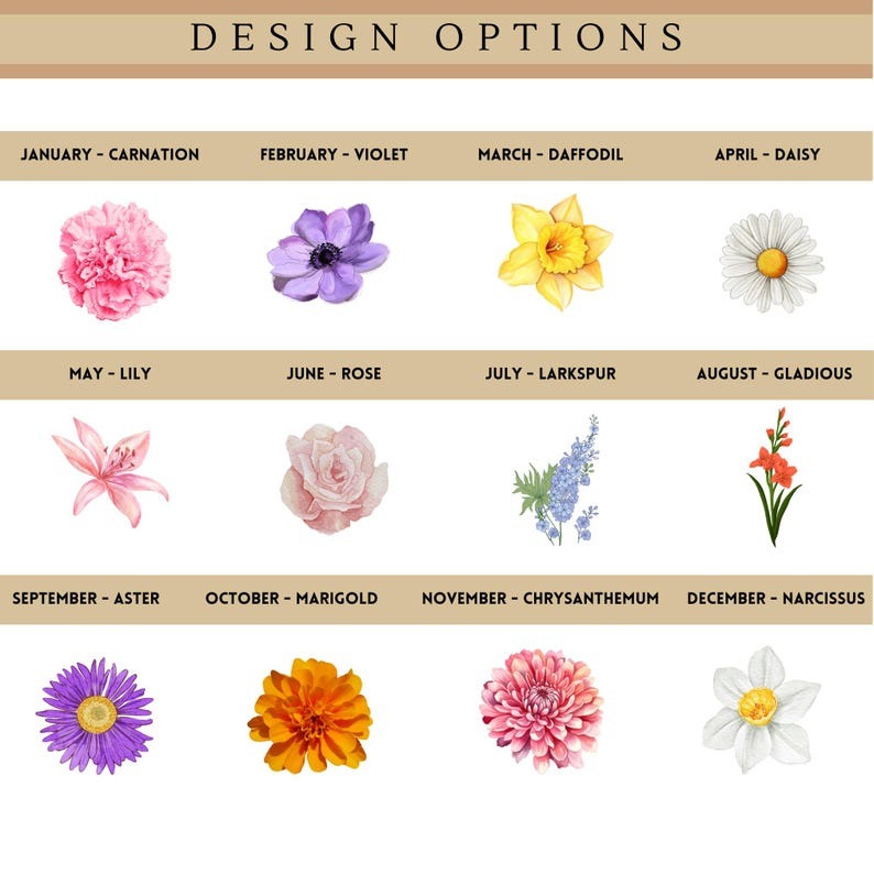 Custom Grandma's Garden Birth Flower Vase With Grandchildren Name For Mother's Day Gift(With Glass Flowers) FHC51062