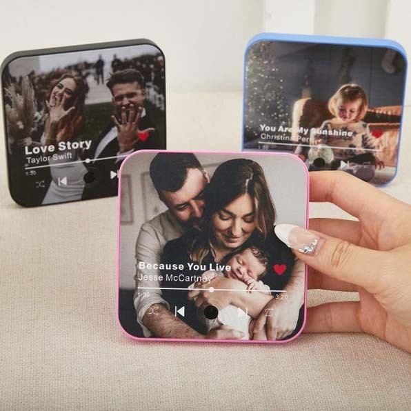 Custom Music Fridge Magnet New 4.0 Upgrade Music Wall Photo Sticker That Plays Music Without Cell Phone Multiple Styles Couple Gifts FHC51128