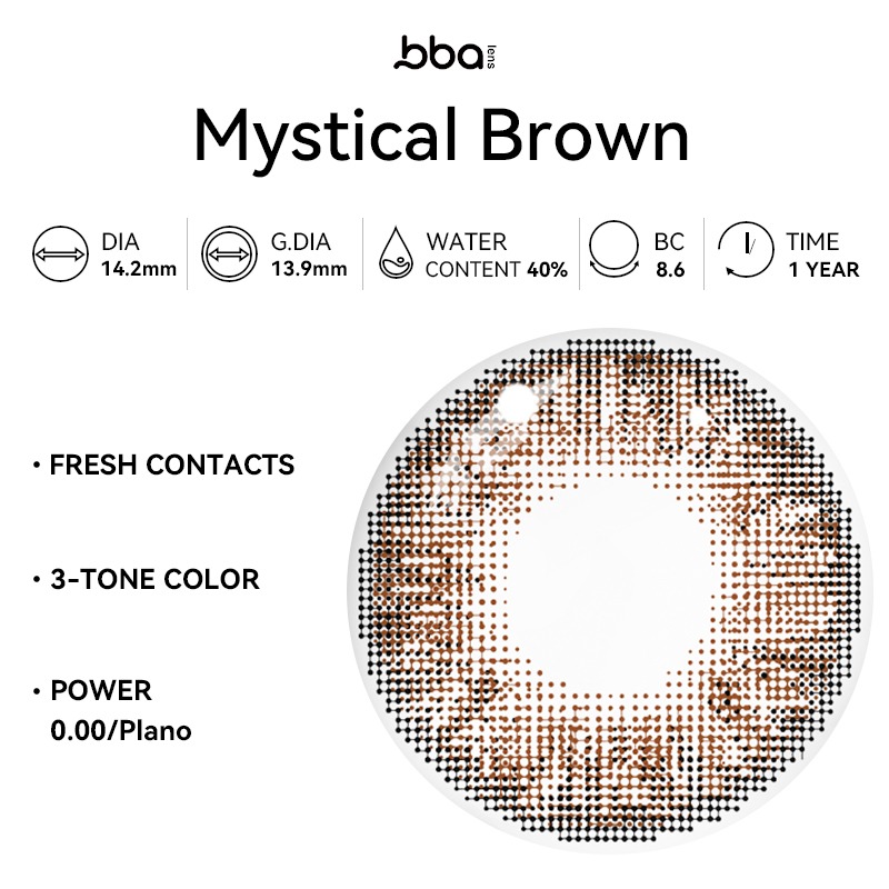 Mystical Brown | 1 Year (1 Piece)