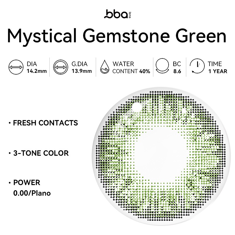 Mystical Gemstone Green | 1 Year (1 Piece)