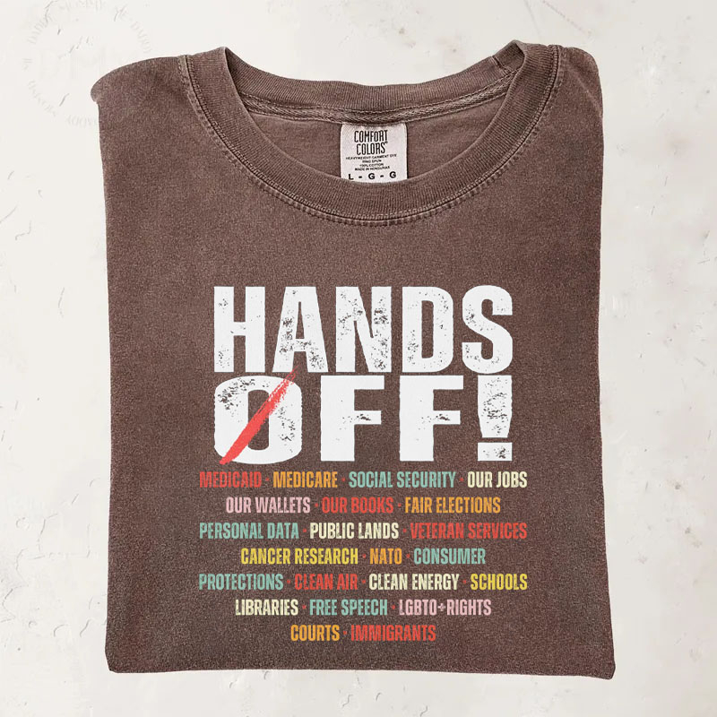 Hands Off Protest T-shirt