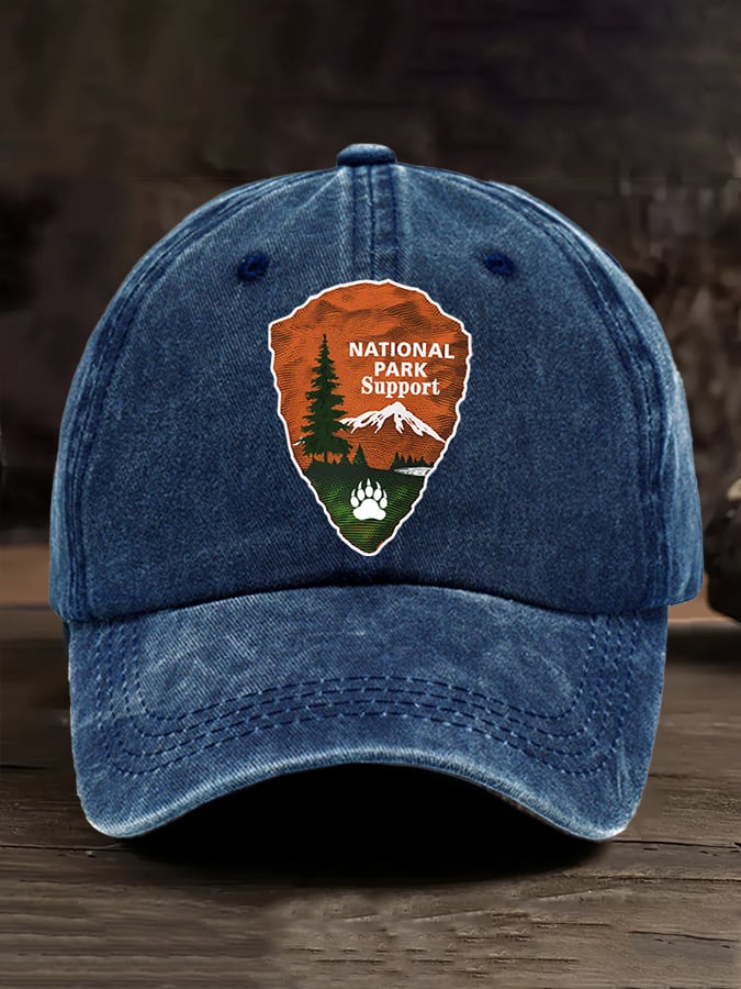 Protect Our National Parks Print Baseball Cap