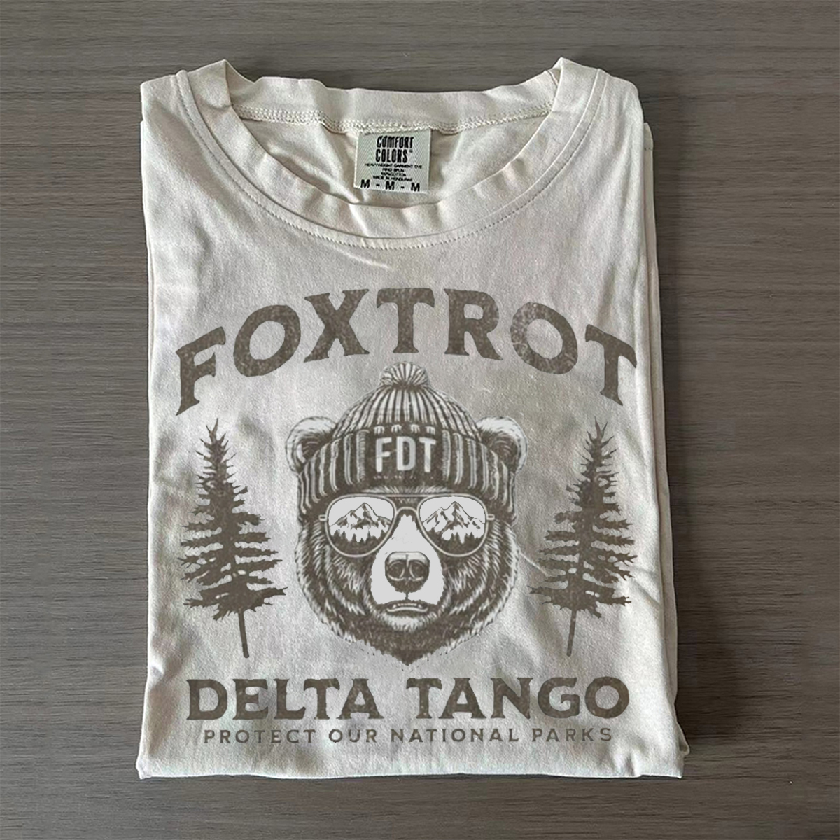 Resistance Protect National Parks Bear T-shirt