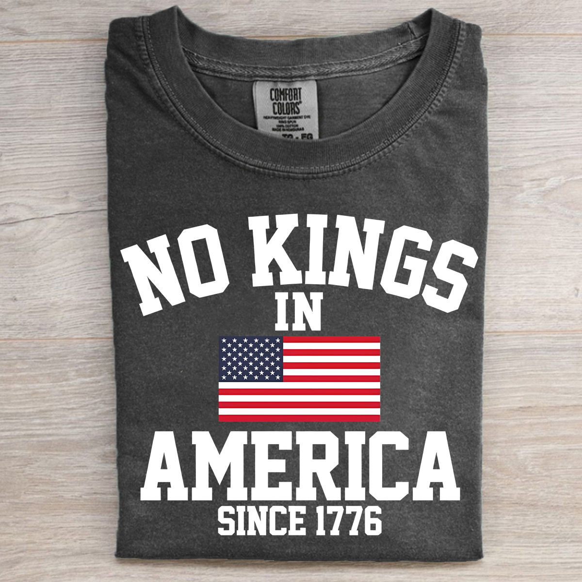 No Kings in America T-shirt