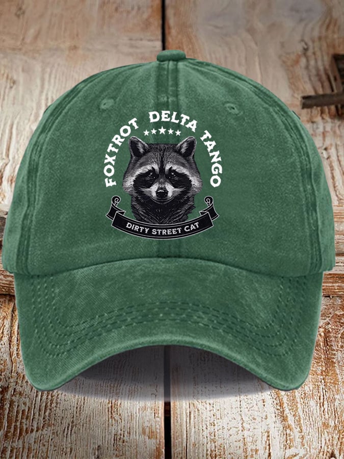 Unisex Foxtrot Delta Tango Print Baseball Cap