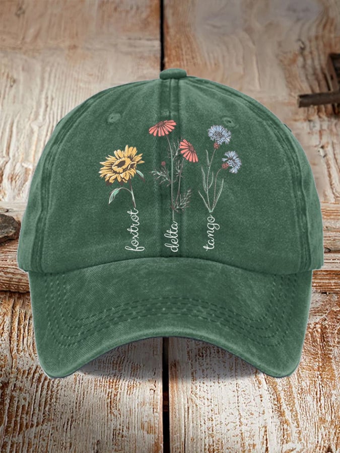 Unisex 'Foxtrot Delta Tango' Printed Hat