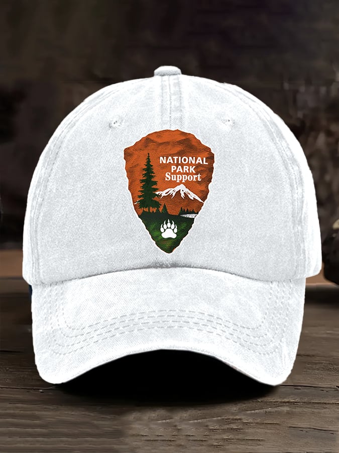 Protect Our National Parks Print Baseball Cap