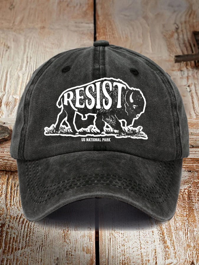 Protect Our National Parks Print Baseball Cap