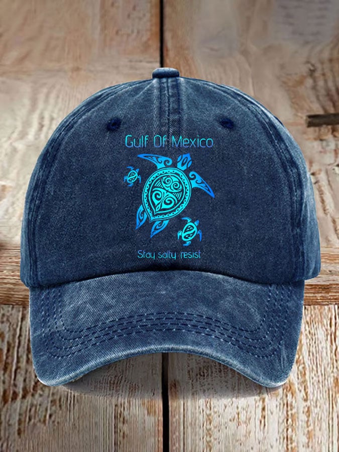 Unisex Gulf Of Mexico Print Hat