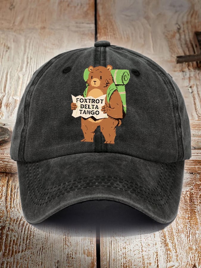 Unisex Foxtrot Delta Tango Print Hat