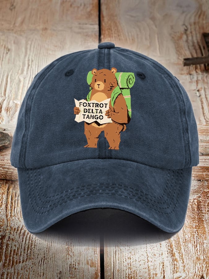 Unisex Foxtrot Delta Tango Print Hat