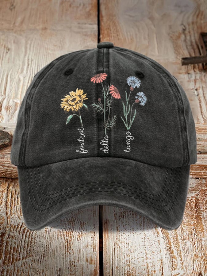 Unisex 'Foxtrot Delta Tango' Printed Hat