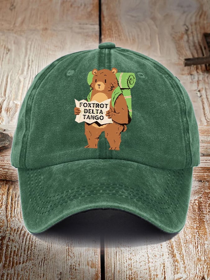 Unisex Foxtrot Delta Tango Print Hat