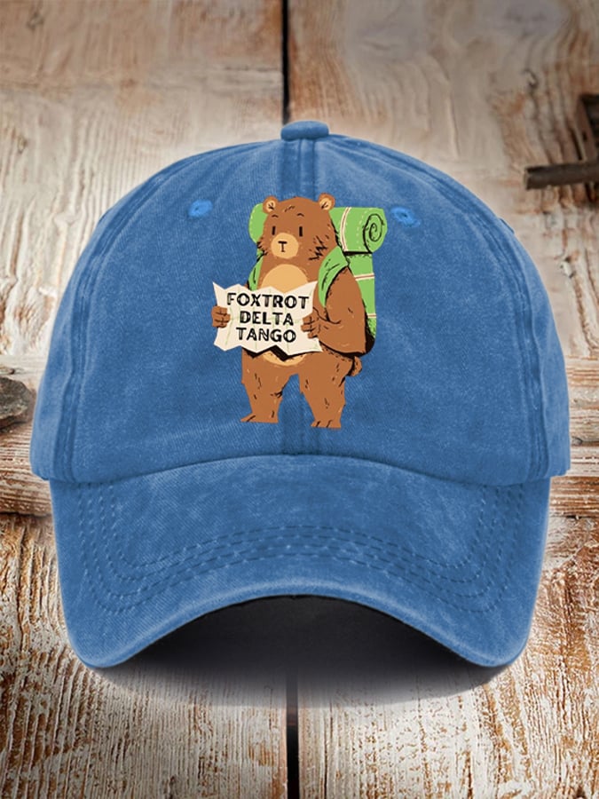 Unisex Foxtrot Delta Tango Print Hat