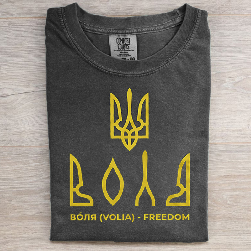 Ukraine Trident Freedom T-shirt